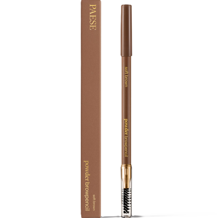PAESE | SOFT BROWN POWDER BROWPENСIL, КАРАНДАШ ДЛЯ БРОВЕЙ