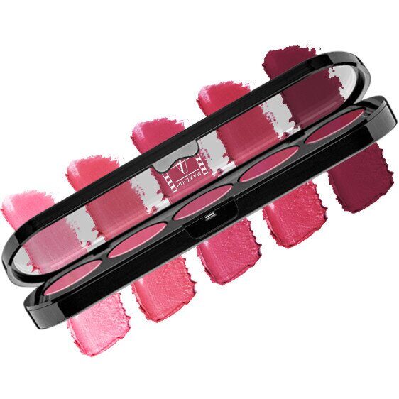MKATL | 17 PINK Палитра блесков и помад 5 цветов, 10 г