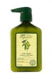 CHI | SHAMPOO BODY WSH HAIR & BODY, 340 мл. Шампунь и гель для душа с маслом оливы