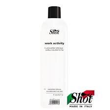 Shot ш14164/SHWA121 WORK ACTIVITY, 490 мл. Лак-спрей для окрашенных и тонких 490 мл