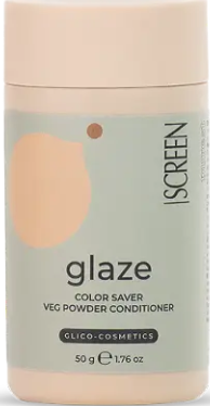 SCREEN | Glaze color saver veg powder conditioner, 50 мл. Кондиционер порошок для норм окраш волос