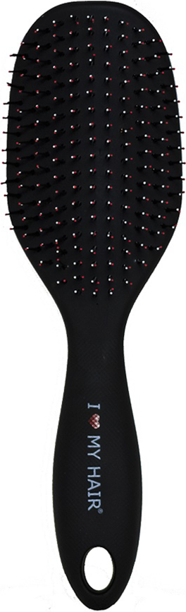 0409-1502S-01 1502 Spider Soft L чёрная матовая парикмахерская щётка