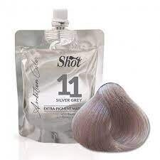 Shot ш7920/SHAM11 11 SILVER GREY, 200 мл. Маска Экстра Пигмент СЕРЕБРИСТЫЙ СЕРЫЙ